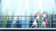 The Unused Character having a fight with Yasuna in Boxing.