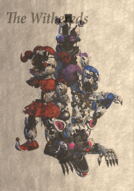 Withered Freddy (Withereds 3) | Greeting Card