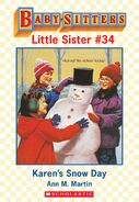 Baby-sitters Little Sister 34 Karens Snow Day ebook cover