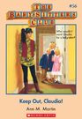 BSC 56 Keep Out Claudia ebook cover