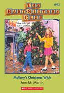BSC 92 Mallorys Christmas Wish ebook cover