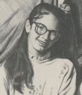 Close up picture of Vanessa from the Pike Family photo in the 1991 BSC calendar