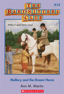 BSC 54 Mallory Dream Horse ebook cover