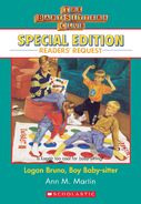 BSC Readers Request Logan Bruno Boy Baby-sitter cover stock image