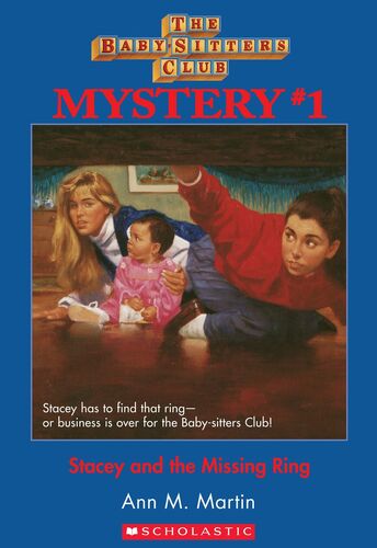 BSC Mystery 1 Stacey Missing Ring ebook cover