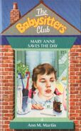 Baby-sitters Club 4 Mary Anne Saves the Day UK cover
