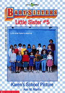 Baby-sitters Little Sister 5 Karens School Picture cover