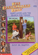 Baby-sitters Club 25 Mary Anne and the Search for Tigger reprint cover