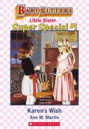 Baby-sitters Little Sister SS1 Karens Wish ebook cover