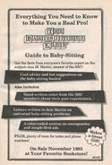 Guide to Baby-sitting bookad from 68 orig 1stpr 1993