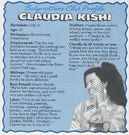 Claudia Kishi Fan Club profile from winter 1992 newsletter