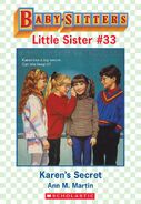 Baby-sitters Little Sister 33 Karens Secret ebook cover