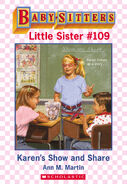 Baby-sitters Little Sister 109 Karens Show and Share ebook cover