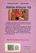 Super Special 15 Baby-sitters European Vacation back cover