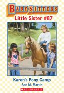 Baby-sitters Little Sister 87 Karens Pony Camp ebook cover