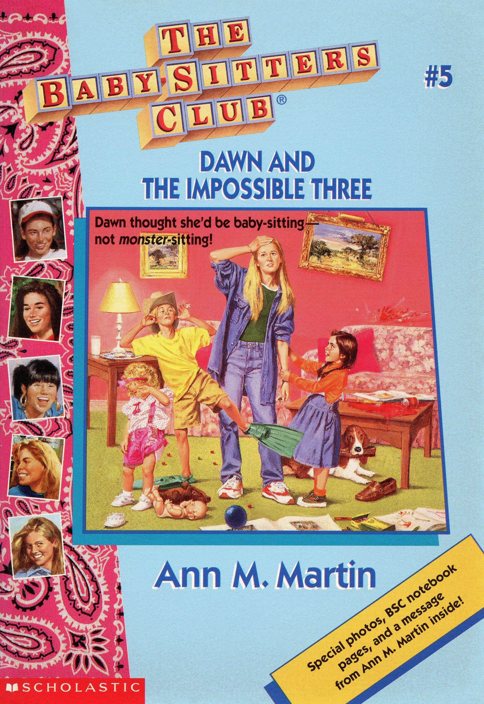 Dawn and the Impossible Three The Baby Sitters Club Wiki Fandom