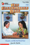 Baby-sitters Club 26 Claudia Sad Good-bye original cover