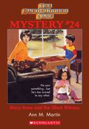 BSC Mystery 24 Mary Anne Silent Witness ebook cover