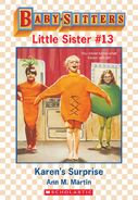 Baby-sitters Little Sister 13 Karens Surprise ebook cover