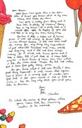 Claudia's letter to Dawn