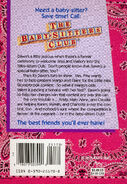 Baby-sitters Club 15 Little Miss Stoneybrook and Dawn reprint back cover