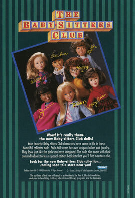 BSC Kenner 1993 dolls ad from mystery game