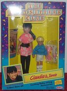 Claudia Jamie 1991 Remco dolls box front
