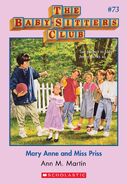 BSC 73 Mary Anne Miss Priss ebook cover