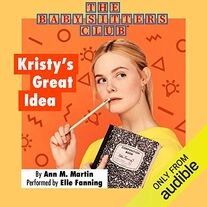 Kristy's Great Idea audiobook cover