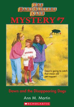 Dawn and the Disappearing Dogs The Baby Sitters Club Wiki Fandom
