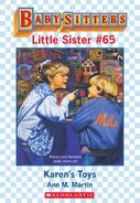Baby-sitters Little Sister 65 Karens Toys ebook cover