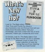 Ad for this book in a BSC Fan Club newsletter circa fall 1992