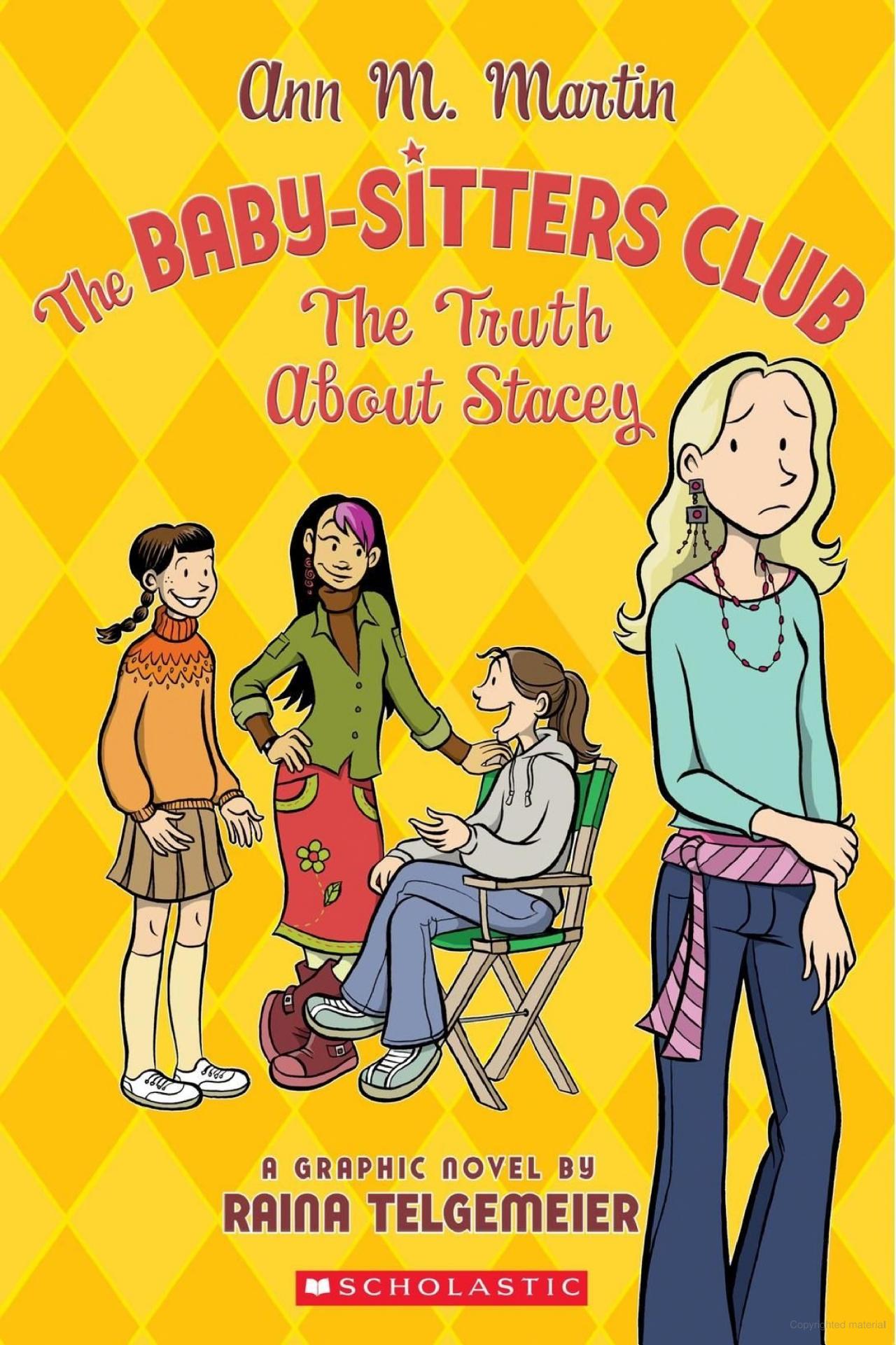 The Truth About Stacey Graphic Novel The Baby Sitters Club Wiki Fandom