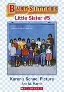 Baby-sitters Little Sister 5 Karens School Picture ebook cover