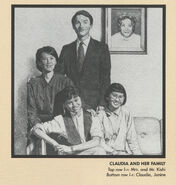 Claudia Family Portrait from 1991 Calendar
