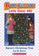 Baby-sitters Little Sister 80 Karens Christmas Tree ebook cover