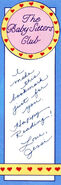 Chain Letter card 9 Jessi to Mary Anne bookmark