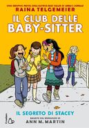 Il Club delle baby-sitter Il segreto di Stacey Graphix Italian cover