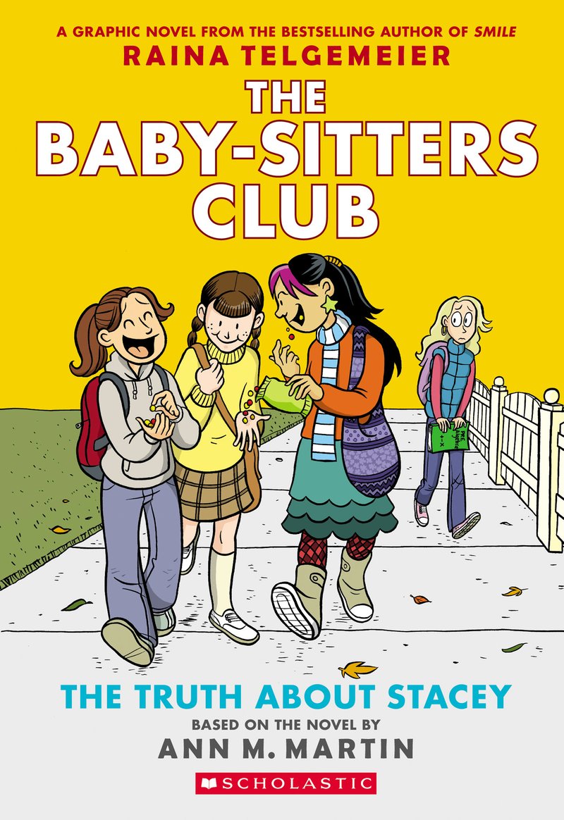 The Truth About Stacey Graphic Novel The Baby Sitters Club Wiki Fandom