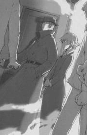  et Ennis pénétrant le manoir Genoard.