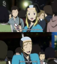 Isaac et Miria dans Durarara!!