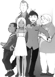 Troy, Tall, Carnea, Bobby et Humpty