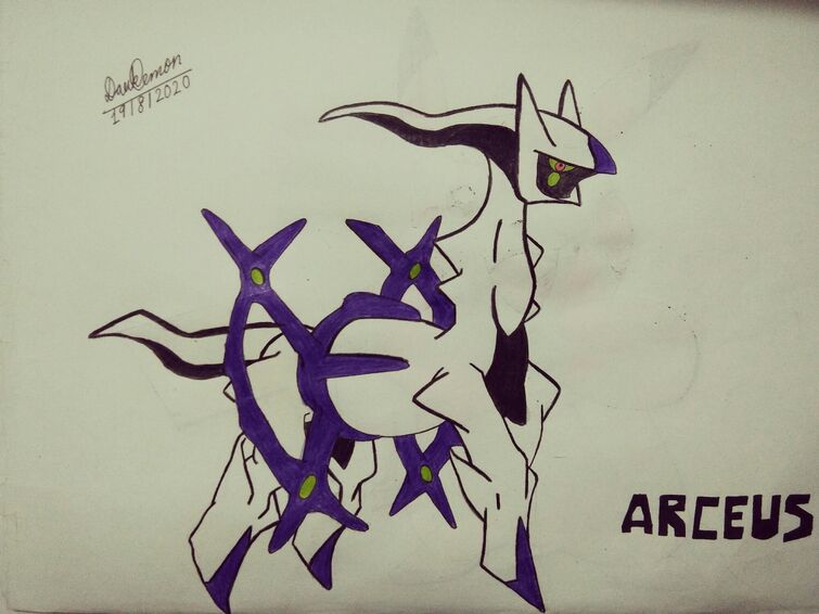 Arceus Dragon Type Artwork Fandom