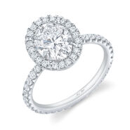 The ring Hannah Brown got from Jed Wyatt on the 15th season of The Bachelorette. The couple is no longer together.