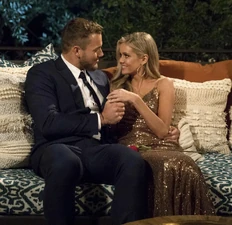 Colton gives his rose to Hannah.