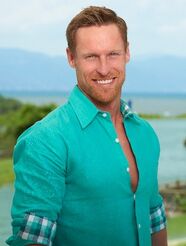 Kirk DeWindt 32 The Bachelorette (Season 6)\br>Entered in week 1 Eliminated in week 6