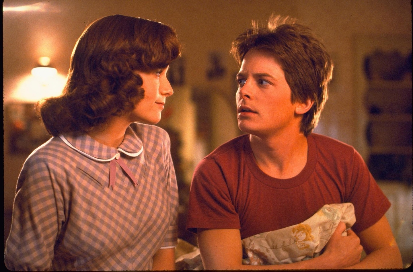 In Back to the Future ( 1985) Lorraine calls Marty McFly as