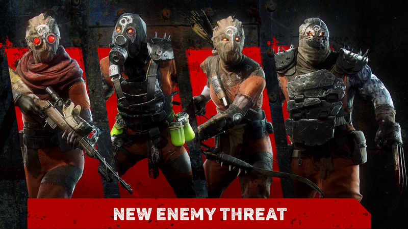 From left to right: Sniper, Pusflinger, Crone, and Slasher
