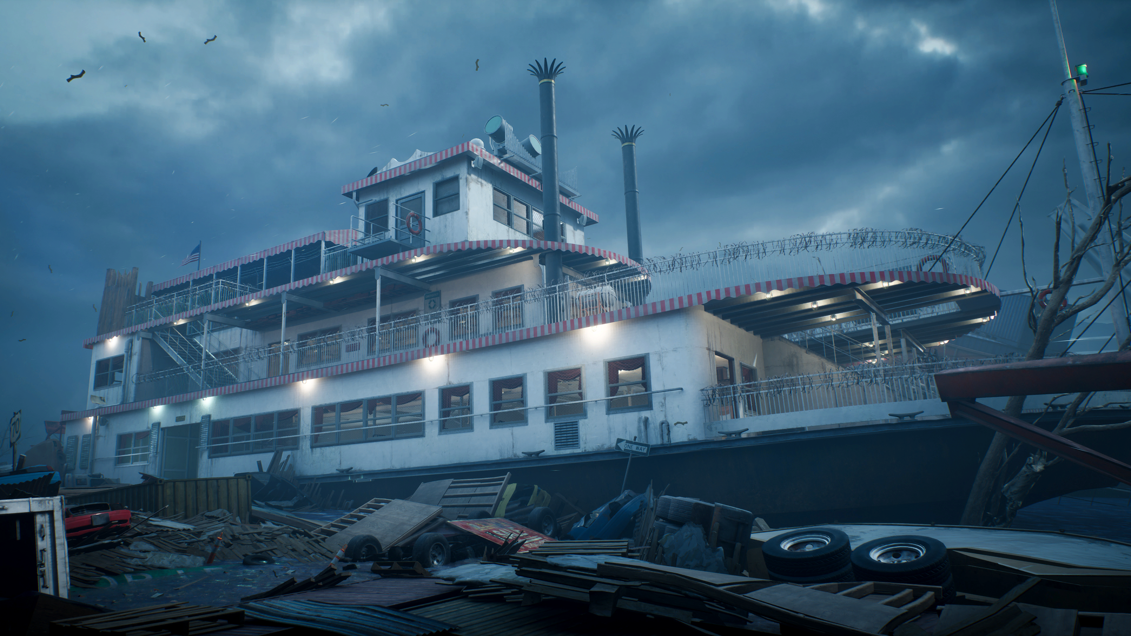 ArtStation - Back 4 Blood - Evansburgh Ferry Boat Car Deck