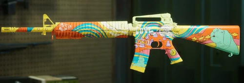 Skin M16 Psychedelic